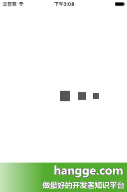 原文:Swift - 一個簡單的動畫效果(方塊來回反復移動)