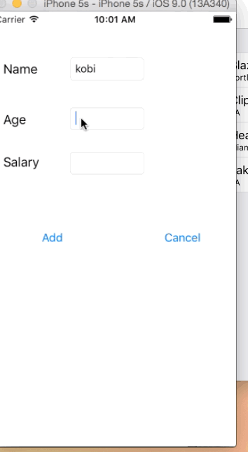 coredata的增刪改查 -MyCoreData 源碼推薦:UITableViewCell自適應大小,3D Touch 簡單demo