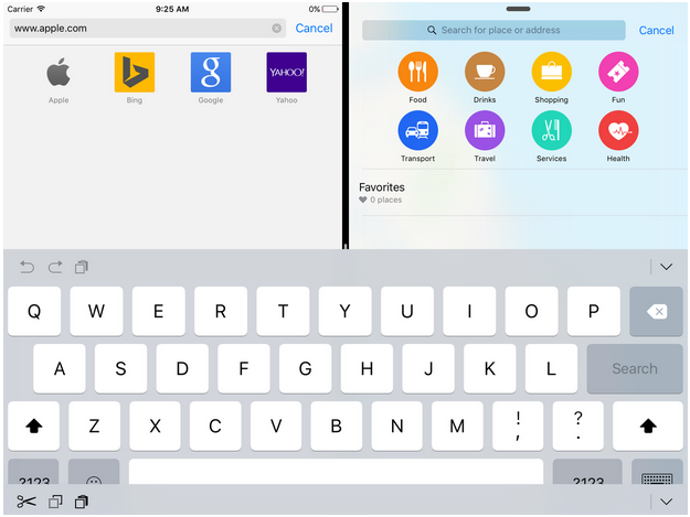 iOS 9 學習系列:Split Screen Multitasking iOS 9 學習系列:Split Screen Multitasking