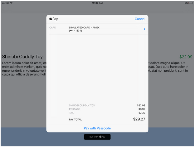 iOS 9 學習系列:Apple Pay iOS 9 學習系列:Apple Pay