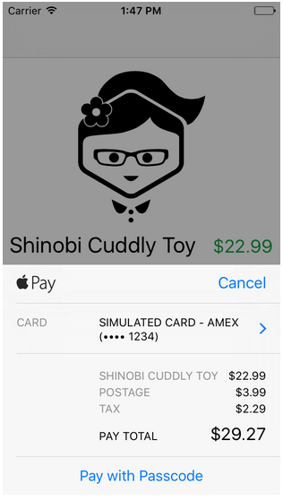 iOS 9 學習系列:Apple Pay iOS 9 學習系列:Apple Pay