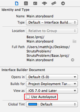 iOS 7中自動布局教程(一)
