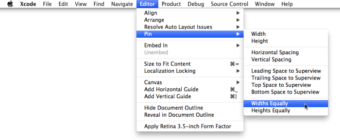 iOS 7中自動布局教程(一)