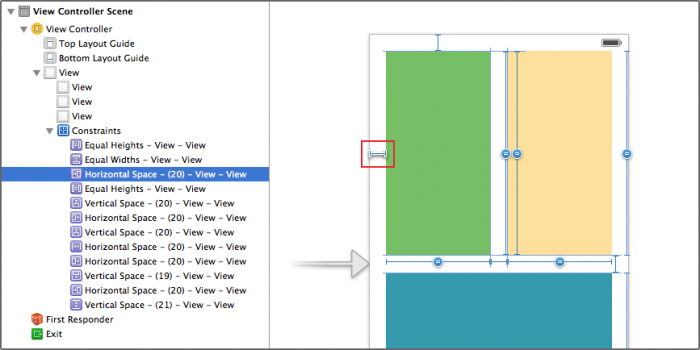 iOS 7中自動布局教程(一)