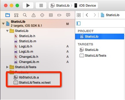 1441780570541092.png 【投稿】Xcode 創建靜態庫和動態庫