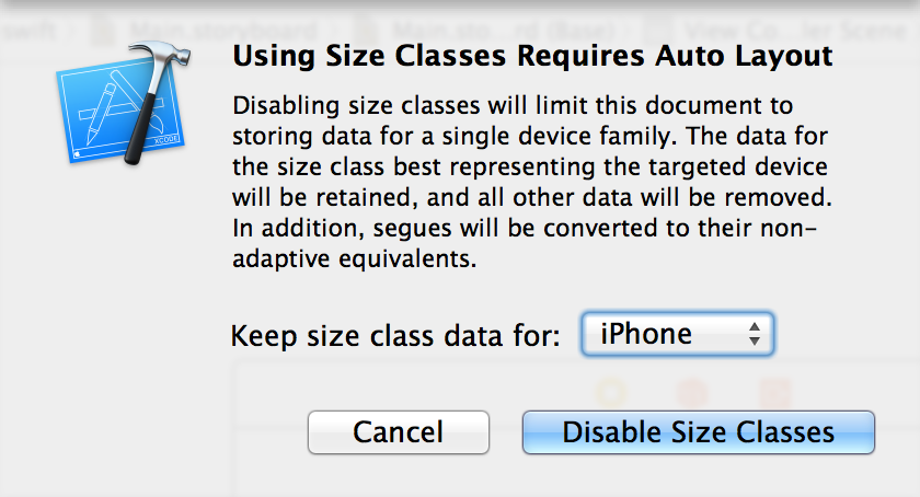 初探 iOS8 中的 Size Class