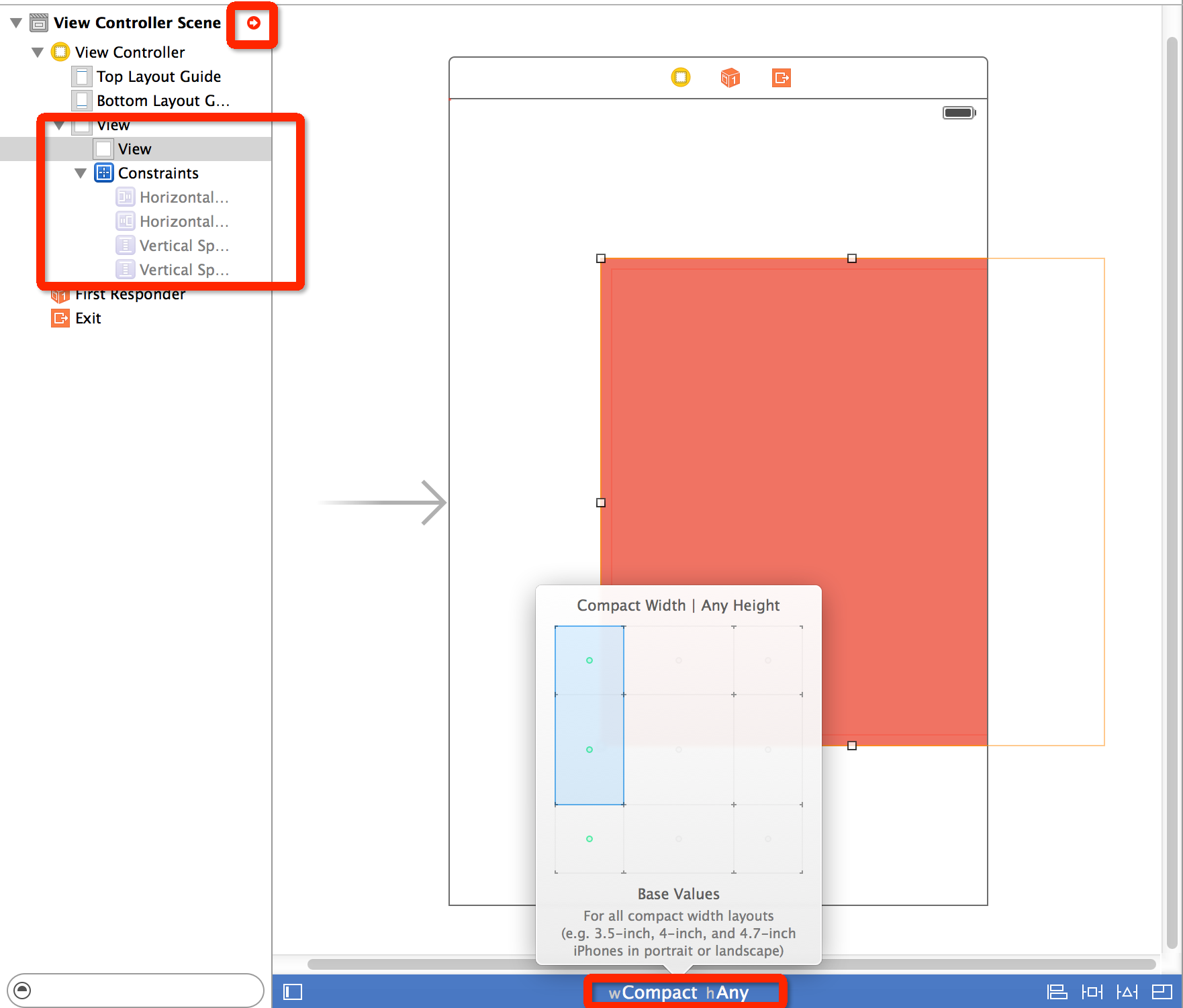 初探 iOS8 中的 Size Class