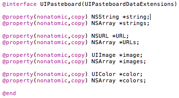 iOS精通UIPasteboard 粘貼板 iOS精通UIPasteboard 粘貼板