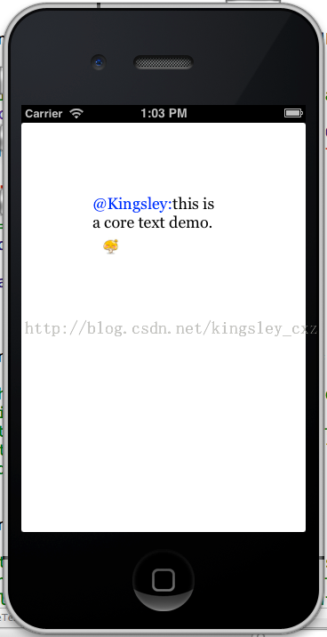CoreText實現圖文混排和點擊事件