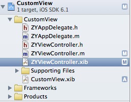 IOS開發之自定義視圖之使用XIB自定義一個UIView IOS開發之自定義視圖之使用XIB自定義一個UIView