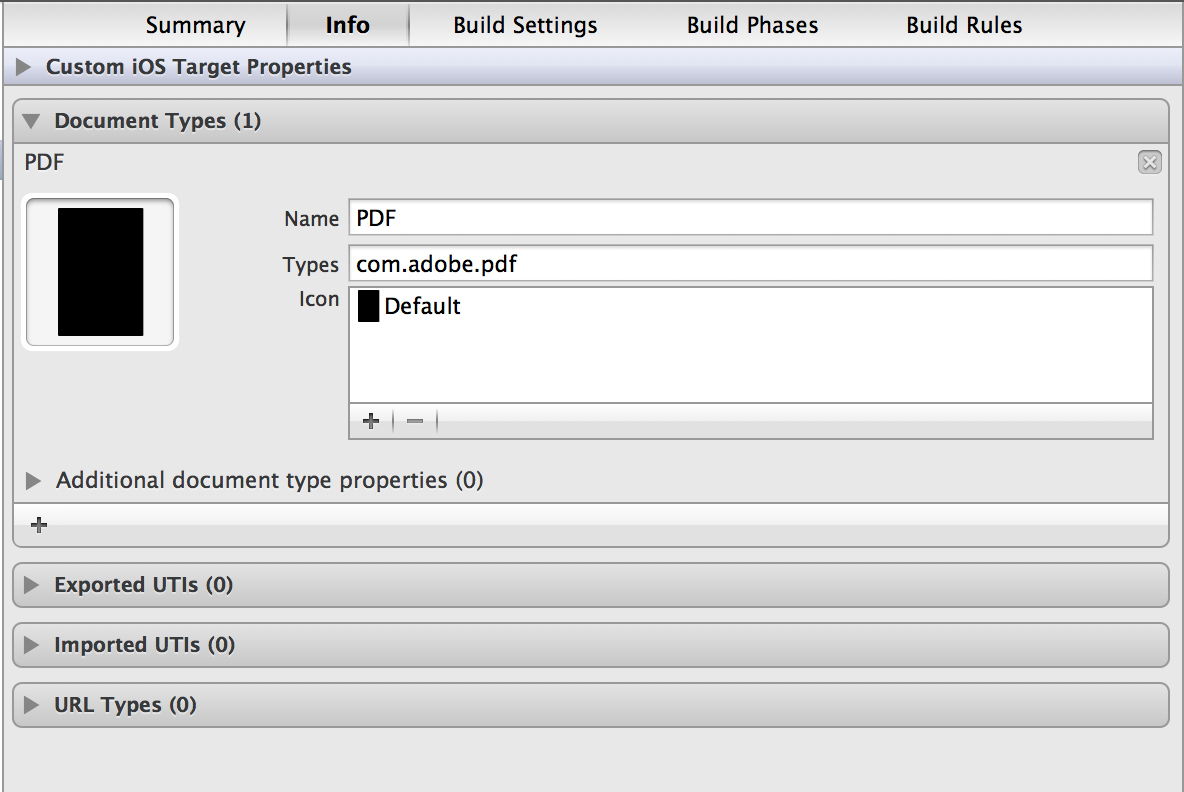 iOS在應用之間共享文檔。