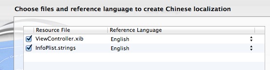 xcode應用程序本地化 xcode應用程序本地化