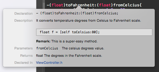 1435543037571399.png 使用Xcode HeaderDoc和Doxygen文檔化你的Objective-C和Swift代碼