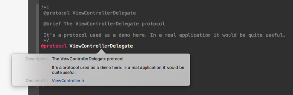 1435543346391351.png 使用Xcode HeaderDoc和Doxygen文檔化你的Objective-C和Swift代碼