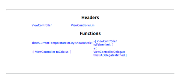 1435544814811602.png 使用Xcode HeaderDoc和Doxygen文檔化你的Objective-C和Swift代碼