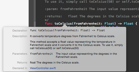 1435545610939587.png 使用Xcode HeaderDoc和Doxygen文檔化你的Objective-C和Swift代碼
