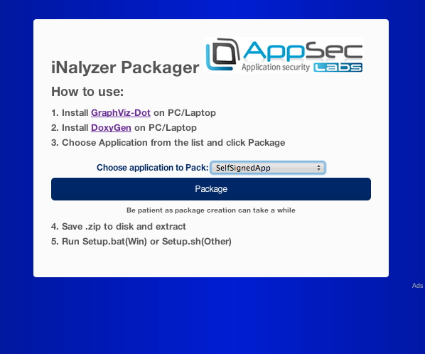 使用iNalyzer進行靜態分析