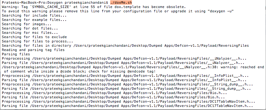 使用iNalyzer進行靜態分析