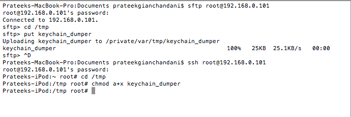 Keychain數據導出 Keychain數據導出
