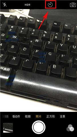蘋果iPhone7手機如何使用定時拍照功能