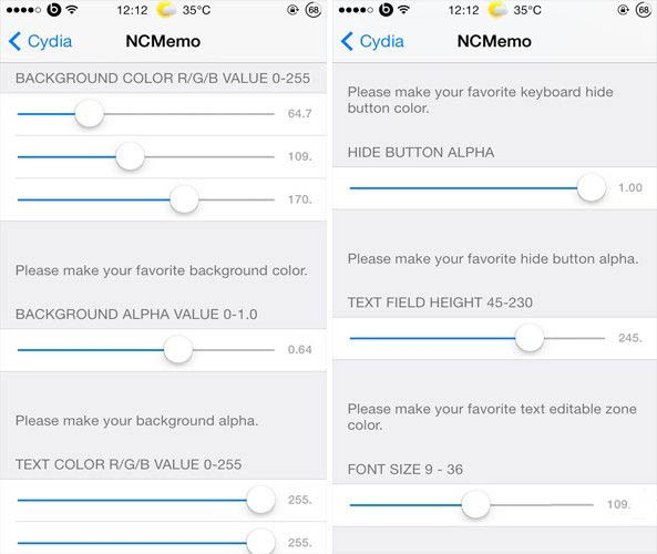 在通知中心直接記筆記便簽功能 在通知中心直接記筆記便簽功能