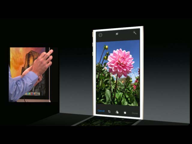 iOS 8 全新特性應用間照片編輯 iOS 8 全新特性應用間照片編輯