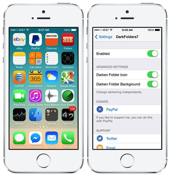iOS7.1.2越獄插件推薦:文件夾背景和圖標變暗DarkFolders7 iOS7.1.2越獄插件推薦:文件夾背景和圖標變暗DarkFolders7