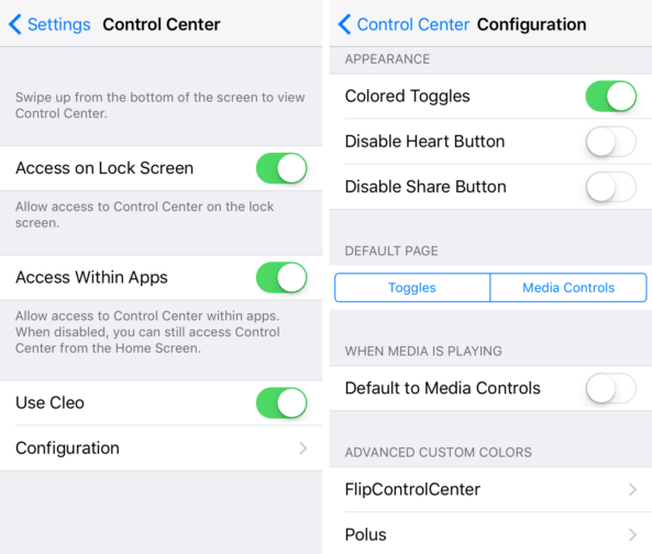 想要控制中心顏值更高?快用插件Cleo 想要控制中心顏值更高?快用插件Cleo
