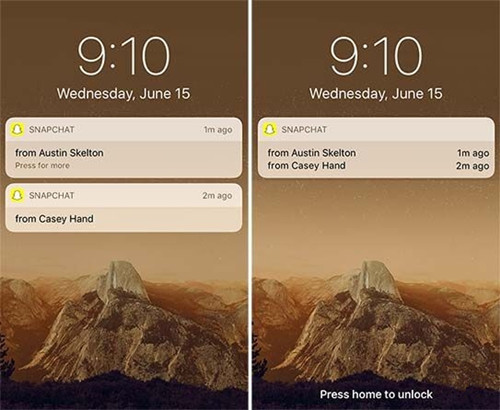網友支招系列: iOS 10 的鎖屏通知這樣可好? 網友支招系列: iOS 10 的鎖屏通知這樣可好?