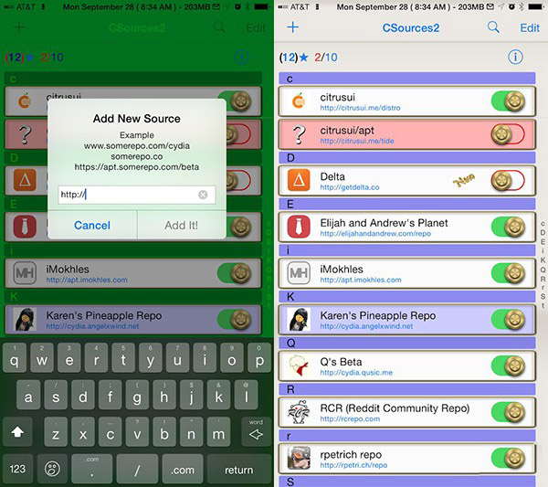 插件CSources2,Cydia源地址備份so easy 插件CSources2,Cydia源地址備份so easy