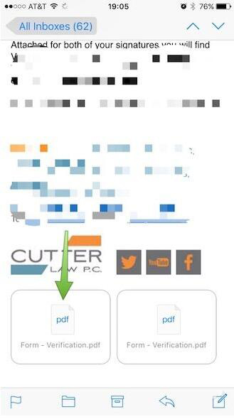 教你如何將iPhone的郵件附件存到iCloud Drive