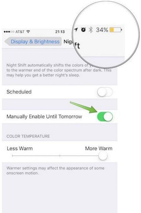 iOS9.3夜間模式和低電量同時打開的方法 iOS9.3夜間模式和低電量同時打開的方法