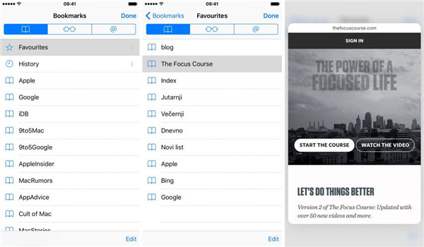 3D Touch在Safari內的八個應用,你會嗎? 3D Touch在Safari內的八個應用,你會嗎?