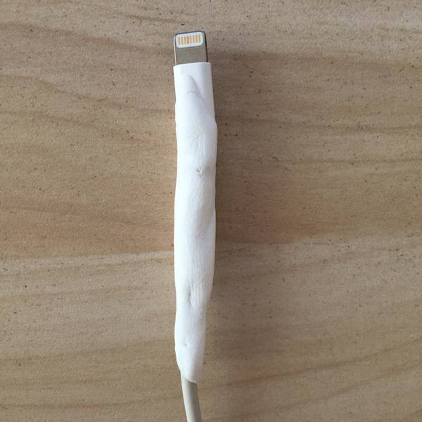 完美保護數據線 快試試超輕粘土 完美保護數據線 快試試超輕粘土