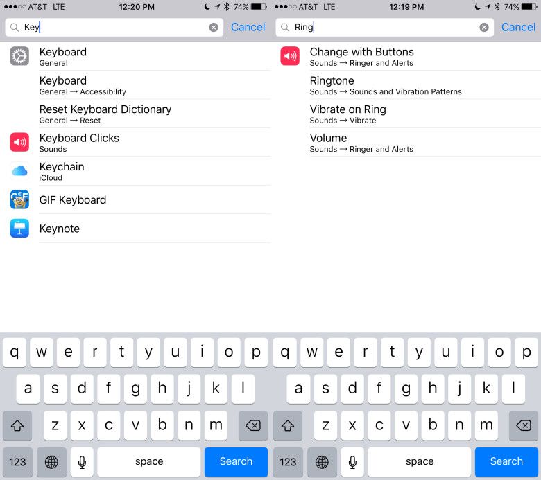 用好iOS 9 設置中的搜索框 可大幅提升效率 用好iOS 9 設置中的搜索框 可大幅提升效率