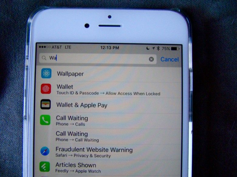 用好iOS 9 設置中的搜索框 可大幅提升效率 用好iOS 9 設置中的搜索框 可大幅提升效率
