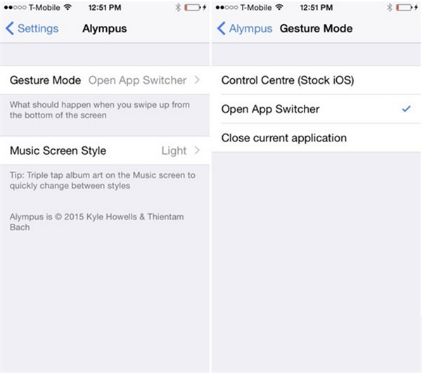 iOS8應用切換神器插件 Alympus更炫更叼更多功能 iOS8應用切換神器插件 Alympus更炫更叼更多功能