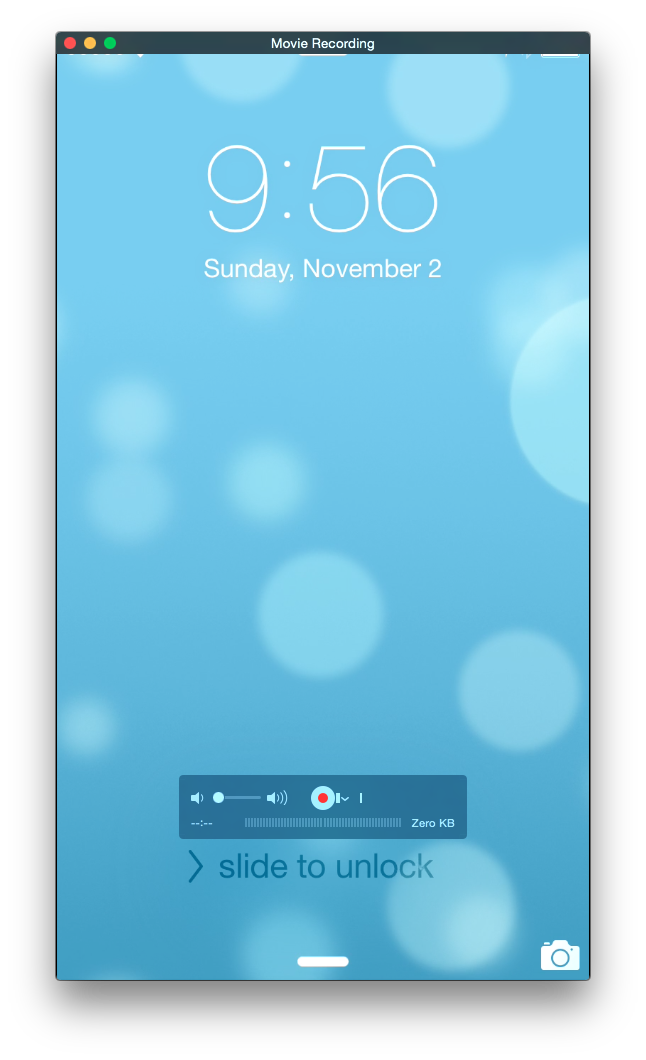 使用 QuickTime Player 錄制 iOS 設備的屏幕 使用 QuickTime Player 錄制 iOS 設備的屏幕