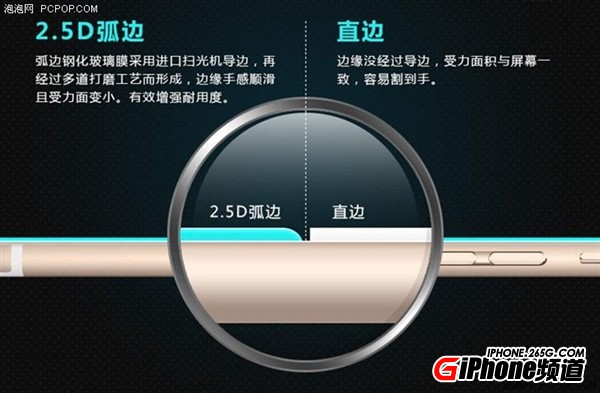 iPhone 6S放心貼膜 玻璃不影響3D Touch