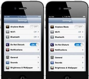 iphone頂部狀態欄
