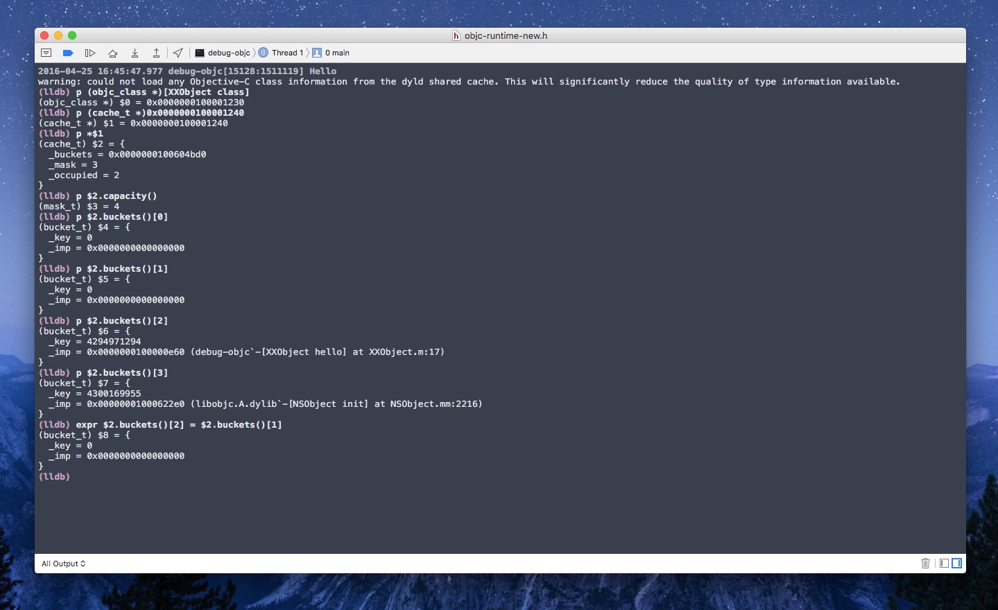 objc-message-after-flush-cache objc-message-after-flush-cache
