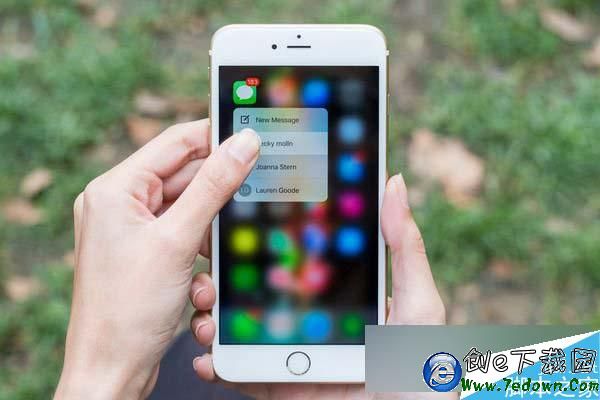 iphone5s也可以體驗3DTouch功能了!黑科技超級棒!