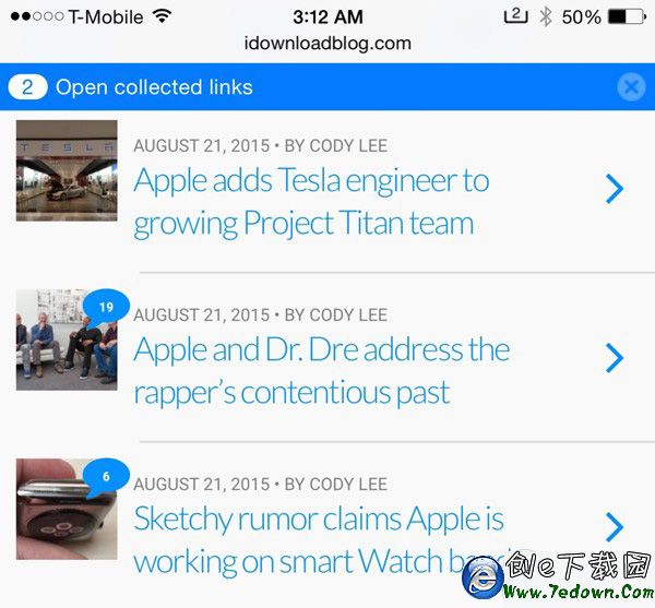 iOS8.4越獄插件:讓Safari收集鏈接方便售後閱讀
