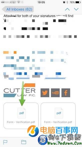 iPhone郵件的附件怎麼存到iCloud Drive iPhone郵件的附件存到iCloud Drive教程
