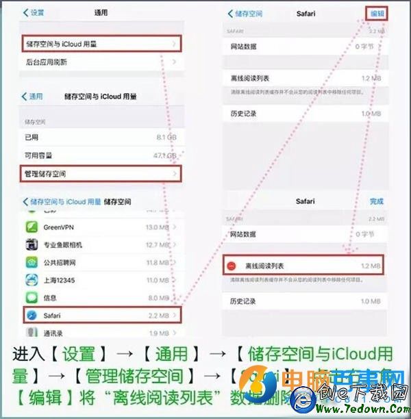 iPhone內存不夠用怎麼辦 6個避免緩存堆積方法
