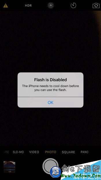 iPhone6s打游戲閃屏、機身過熱閃光燈自動關閉是怎麼回事?