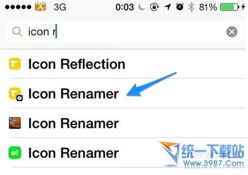iPhone6 plus怎麼修改圖標名字?