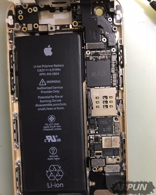 iPhone6 重摔後出現很多故障,解決過程與思路普及_arp聯盟
