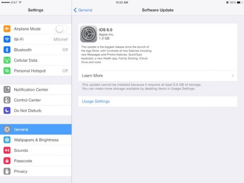iOS 8正式推送!iPhone 4永別了