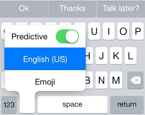 預測文字開關 預測文字開關